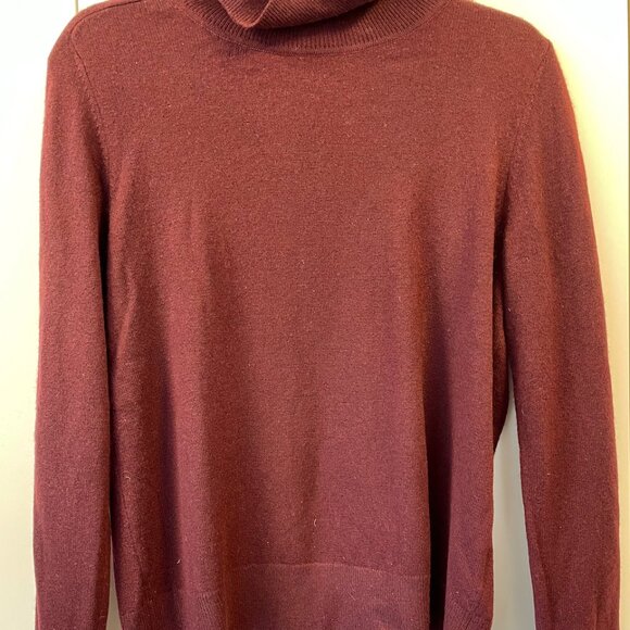 Quince Mongolian Cashmere Turtleneck Sweater (medium) - Picture 2 of 4